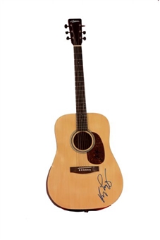 Kenny Loggins and Jim Messina Signed Acoustic Guitar